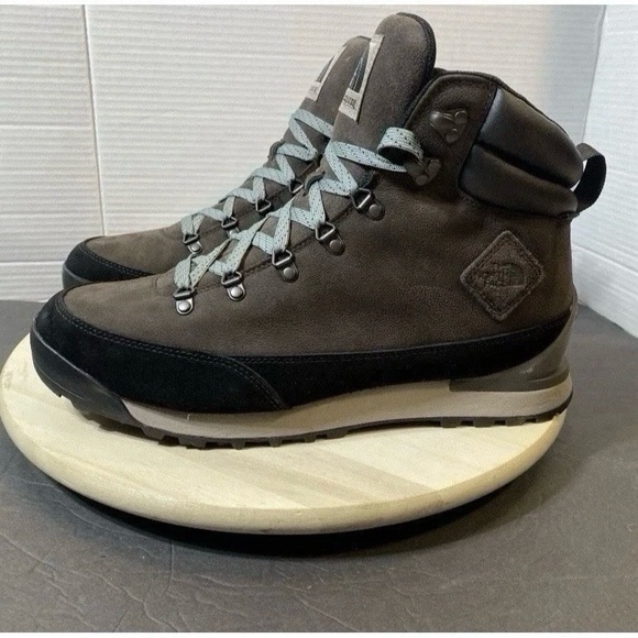 The North Face Men\'s Back To Berkeley IV Leather Waterproof Boots Brown Black 14 main image 5